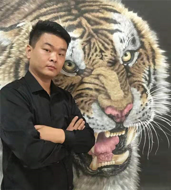 中国公益记录者在线河北讯(公益记录者 周宝成)画家简介:王修涛,旭升