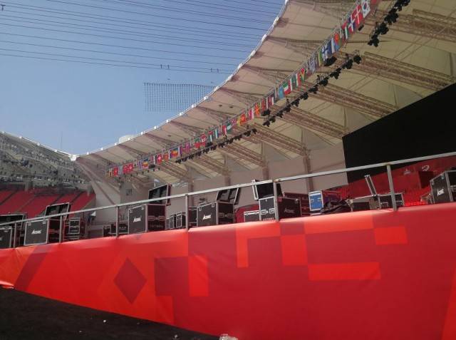 军运舞台武船造02世界最大全三维立体