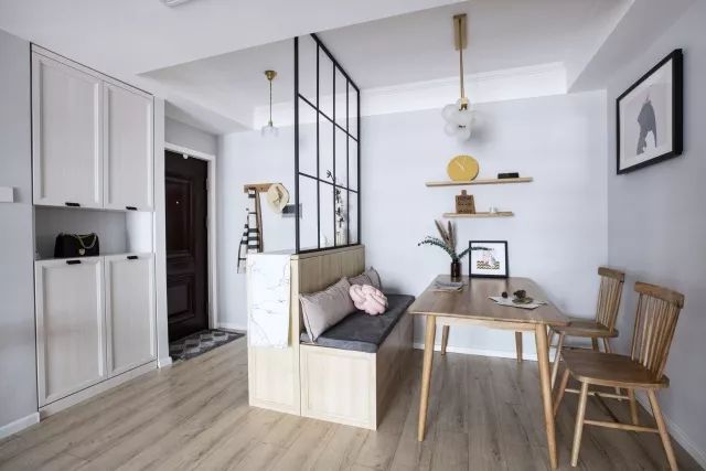 小户型采用玻璃隔断分分钟明亮通透起来石家庄亿佰居分享