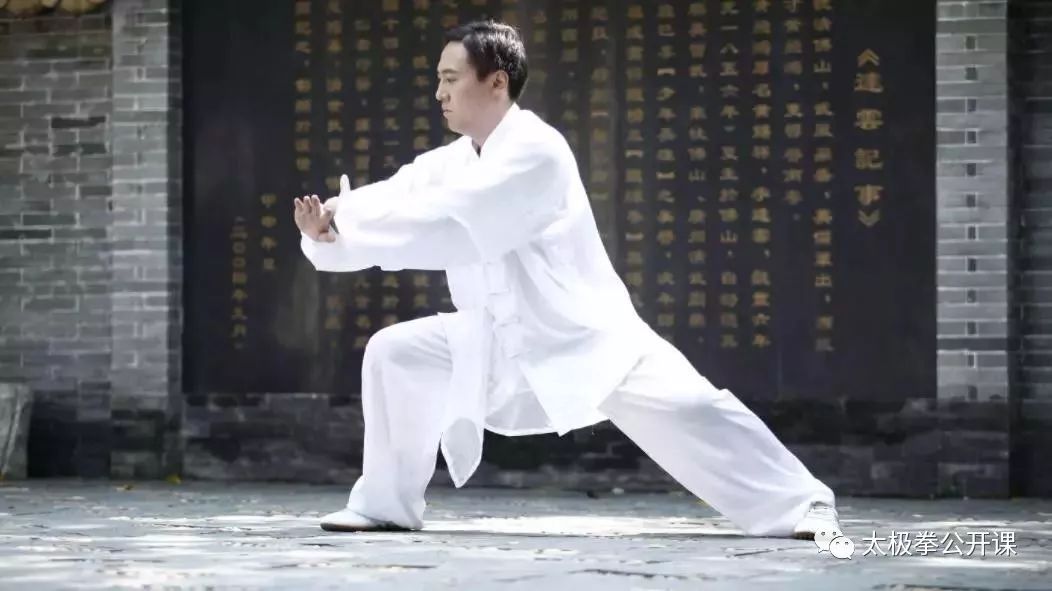 练太极拳你的立身中正么赶快测一下