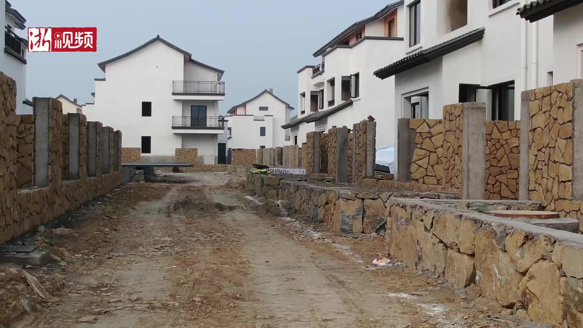 杭州富阳青江村杭派民居工程基本完工