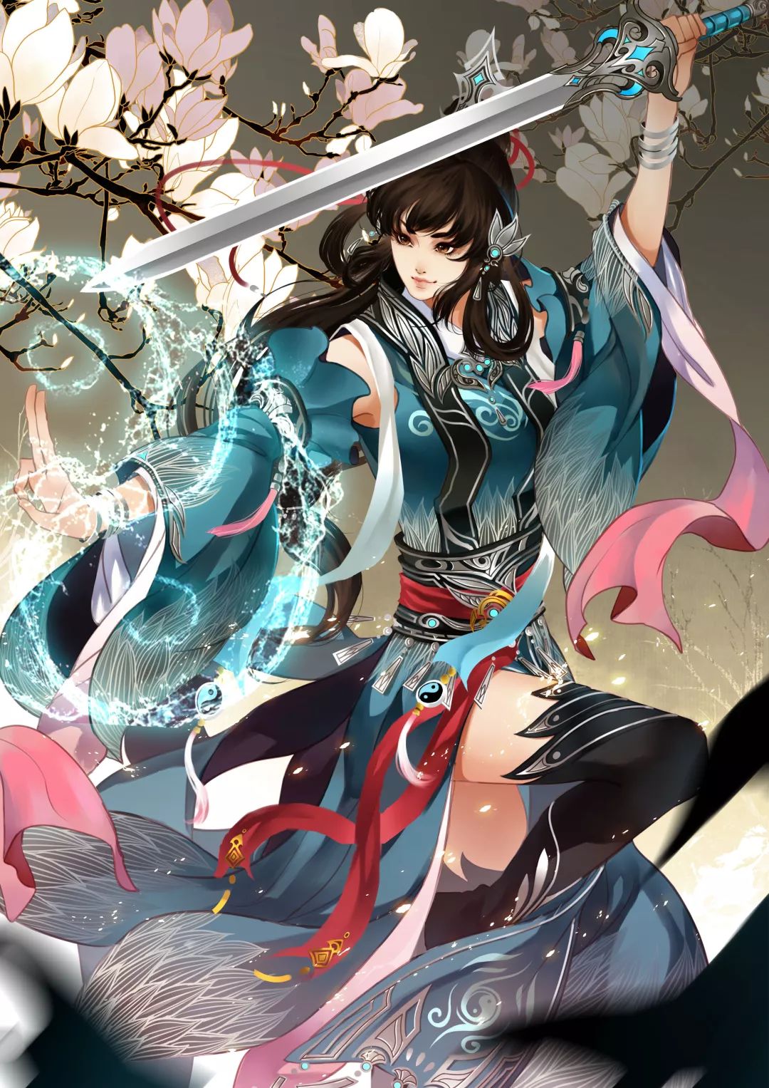 太乙人物志 | 穿花弄影,水袂翩跹