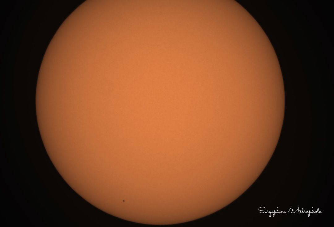 水星凌日!快来看看asi相机捕捉的绝妙画面