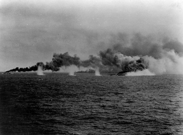 日本海军的最后一搏莱特湾海战最终成日本航母末日之战