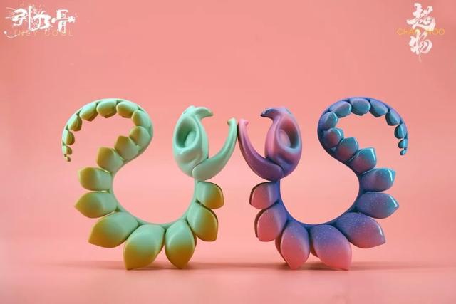 艺术家想通过作品传达死亡与出生的永恒轮回.