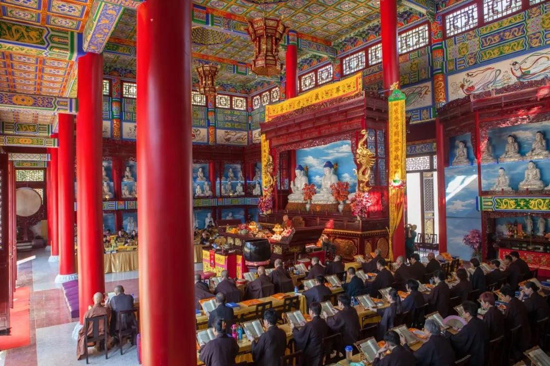 马宝力摄影作品赏析 ·《探访二十三届黄山翠微寺华严法会》