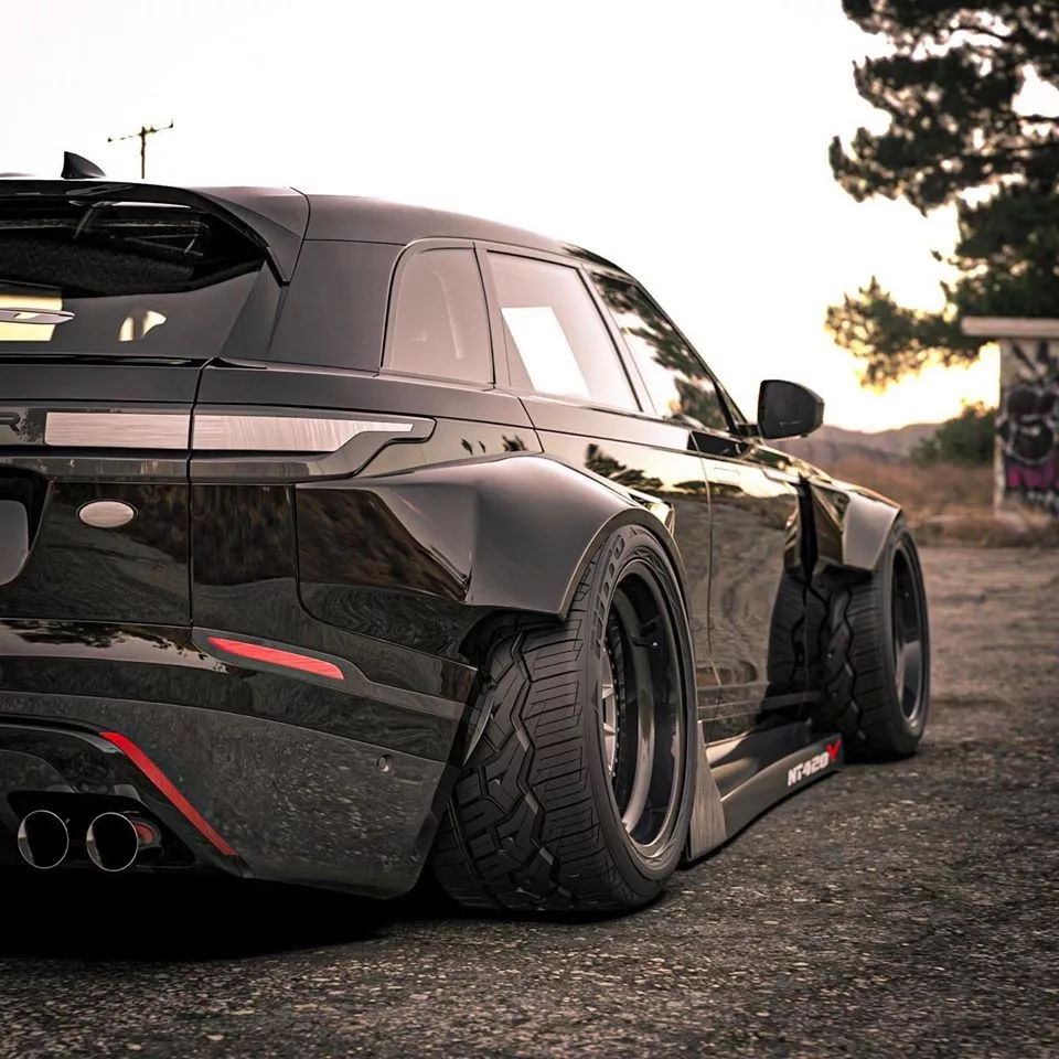 揽胜星脉不务正业改宽体低趴,suv也能玩出瓦罐的感觉