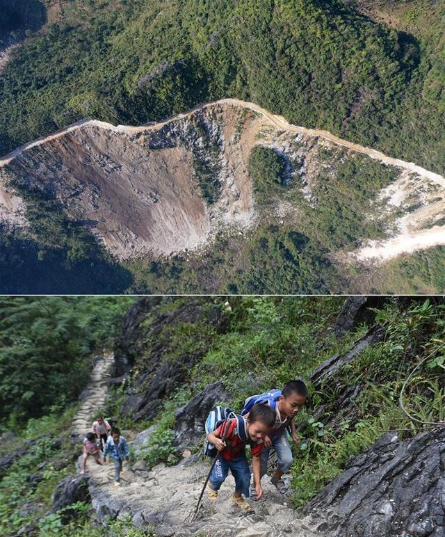 瑶山蹲点影像日记天梯悬崖变通途