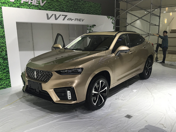 颜值超高的混动suv vv7gt phev/ vv7phev抢先看