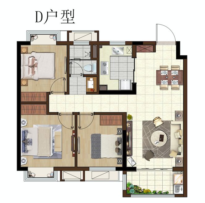 南京小户型住宅图片