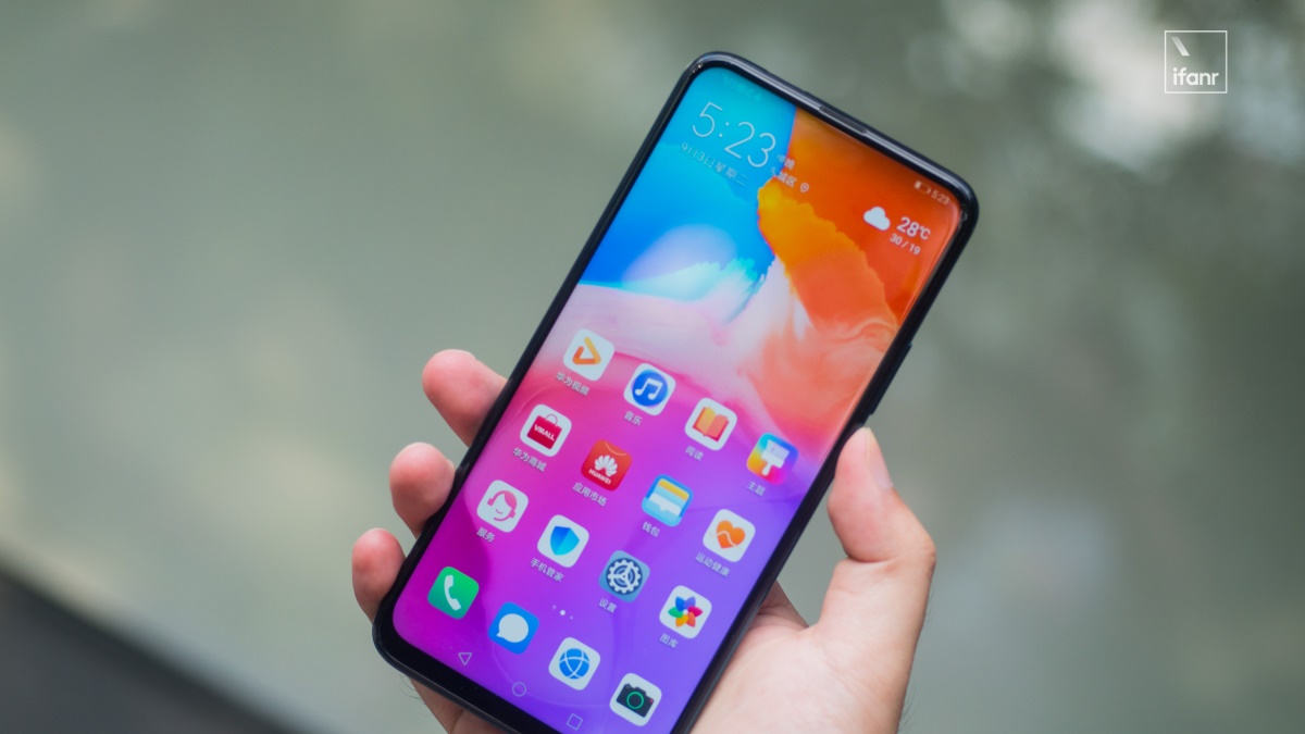 华为畅享10plus图赏它是华为品牌在国内的首款升降摄像头手机