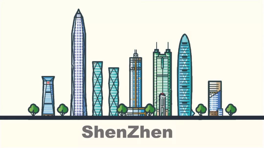 郑州的标志性建筑简笔画