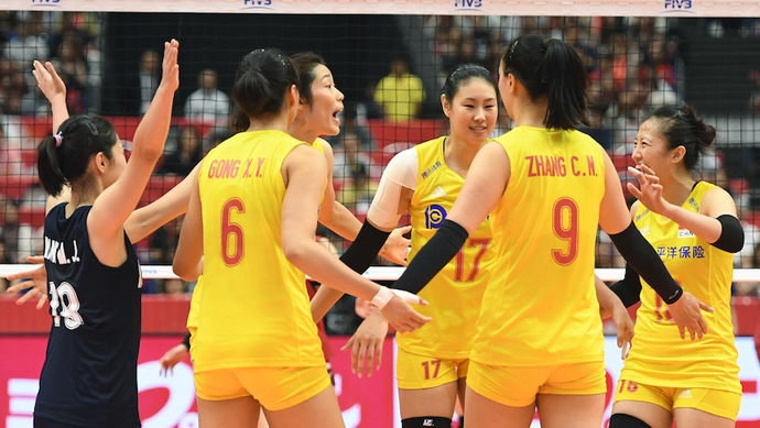 中国女排五连胜霸气开启第二阶段比赛