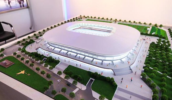 曝恒大新球场可容纳10万人,全亚洲最大的专业足球场