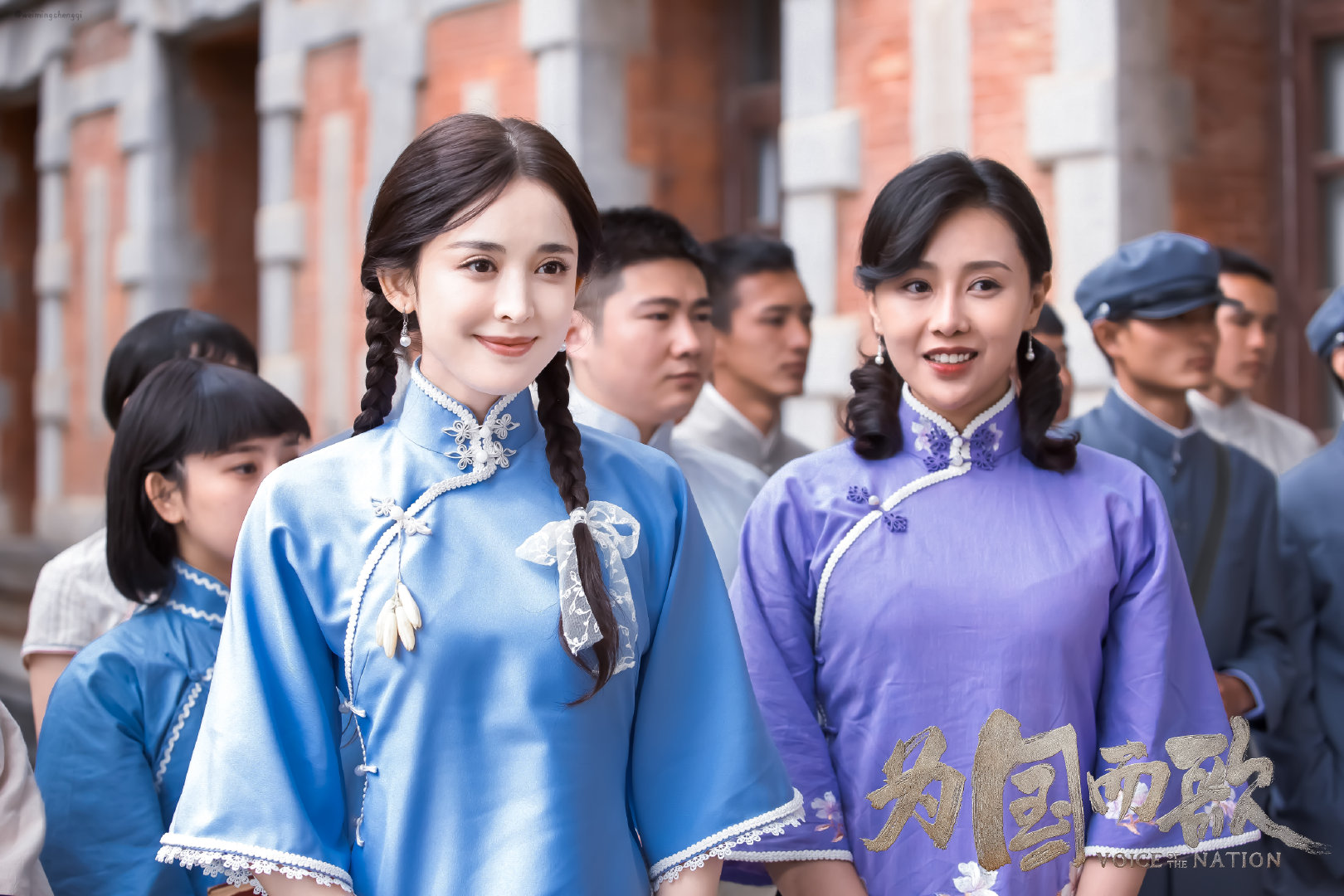 女星换上民国学生装女神娜扎都没有这位女星美