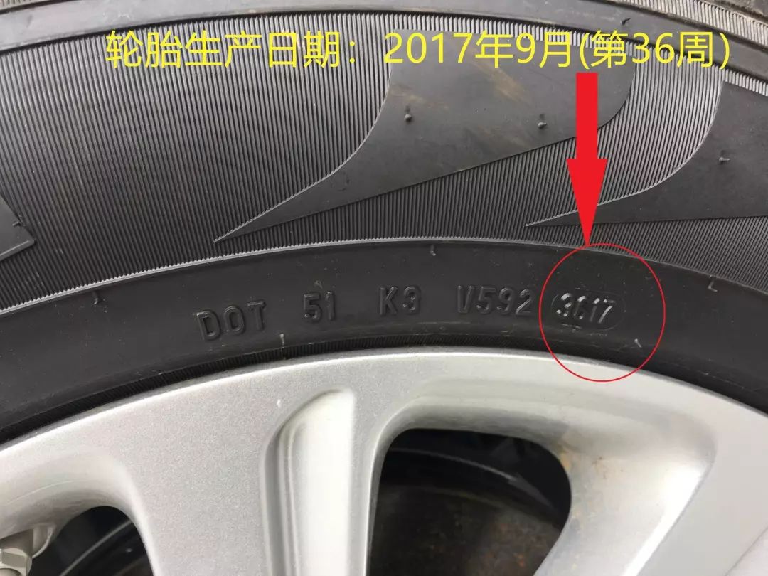 自己如何查看愛車的輪胎和玻璃的生產日期?