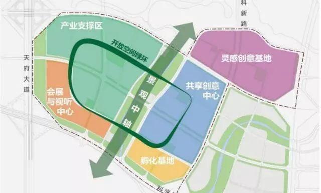 项目选址在天府新区科学城青松湿地,规划占地 3000亩,紧靠天府大道