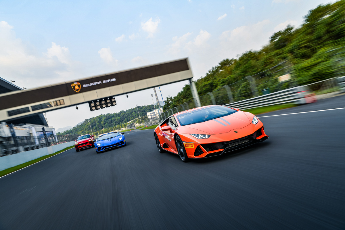 兰博基尼huracan evo中国赛道首秀