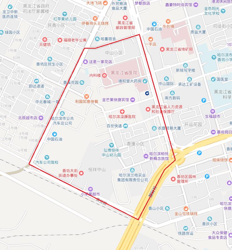 因老旧供水管网改造工程建设 9月5日哈尔滨市香坊区部分区域停水