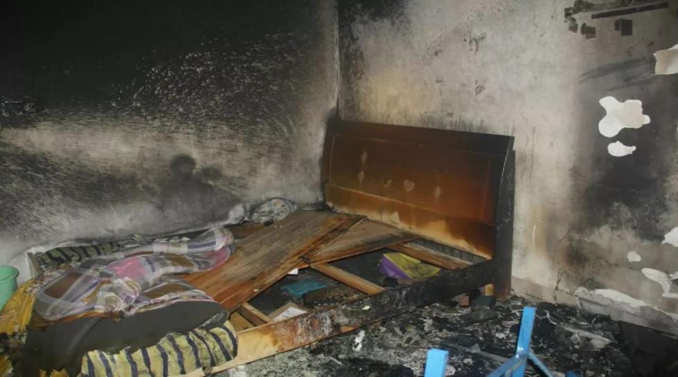 痛心福建安溪一7岁男童独自反锁家中房间起火不幸身亡