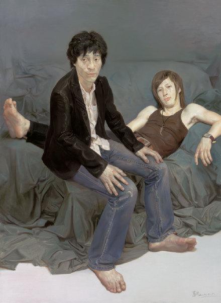 中国当代新写实油画的优秀代表人物,忻东旺的油画艺术