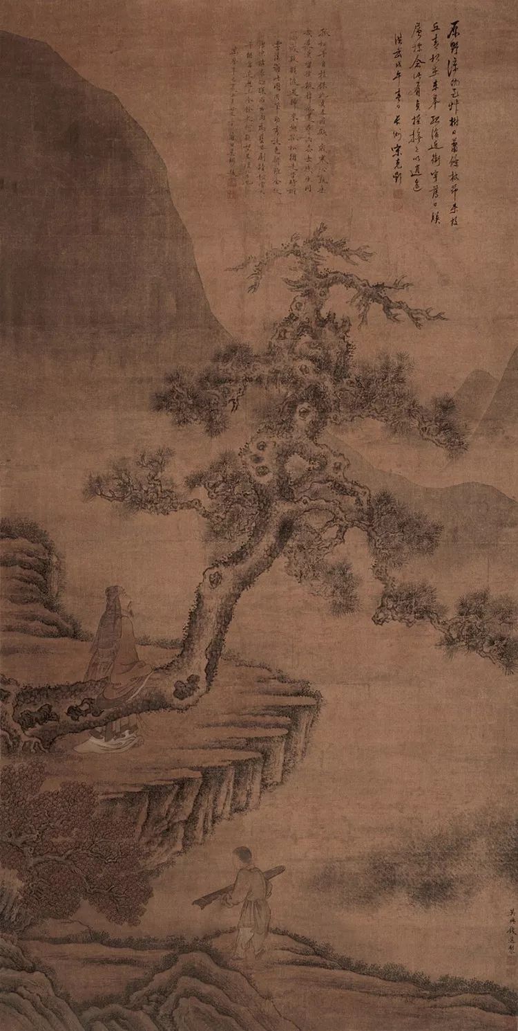 元代钱选积淀在小花鸟中的大世界