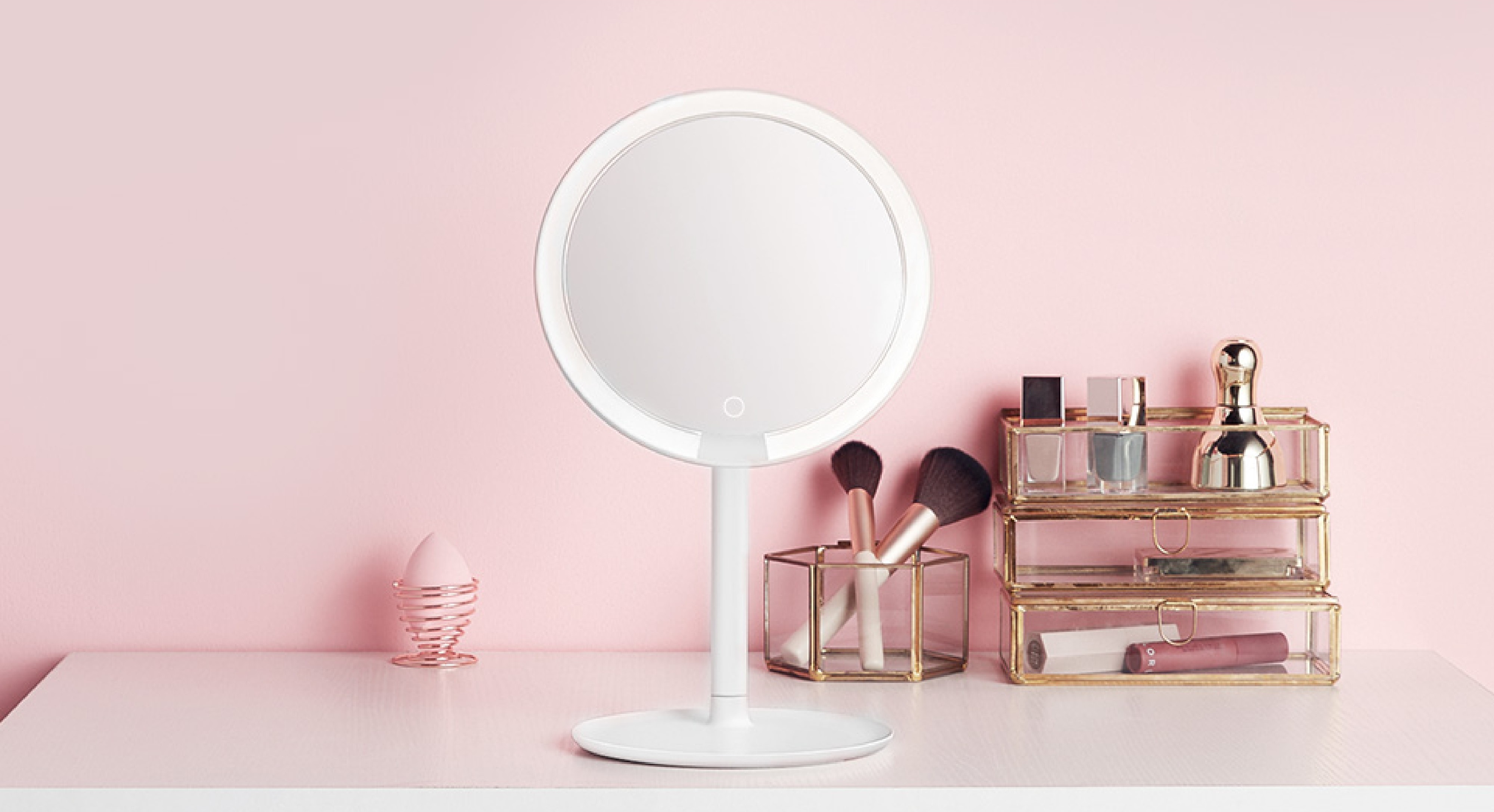 米家led化妆镜开启众筹,三档补光,ra92高显色__凤凰网