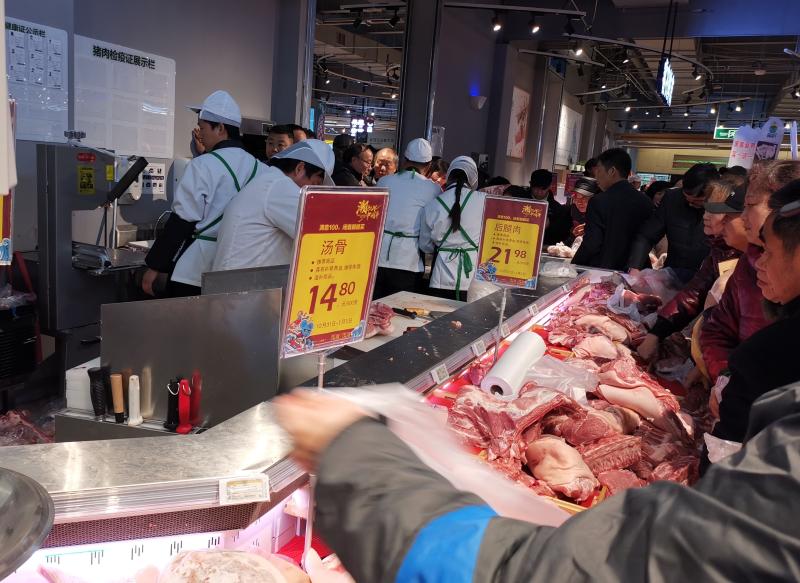 新的一年，上海猪肉行情如何，到哪里能买到平价猪肉？