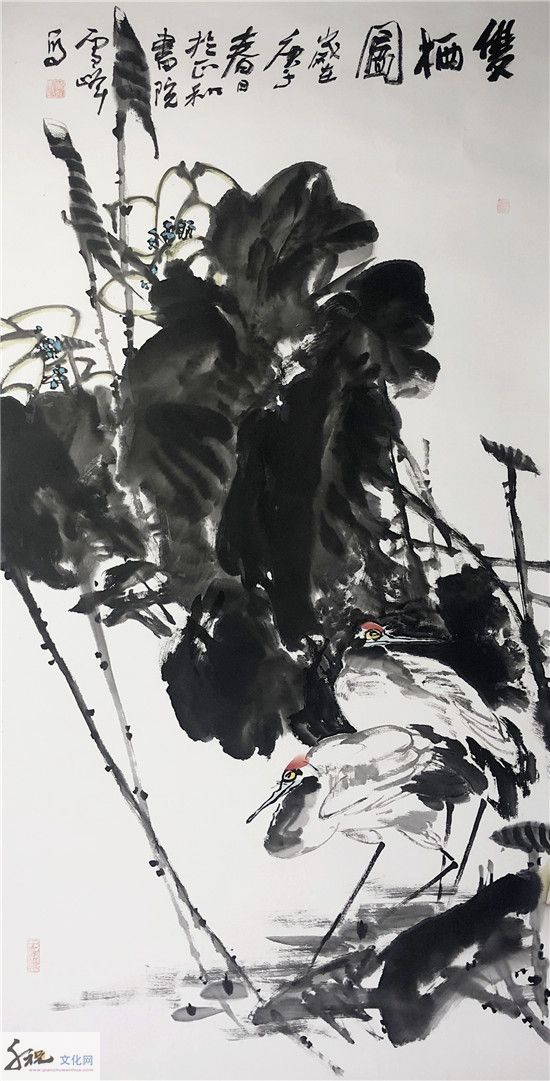艺术家谢雪峰花鸟作品欣赏