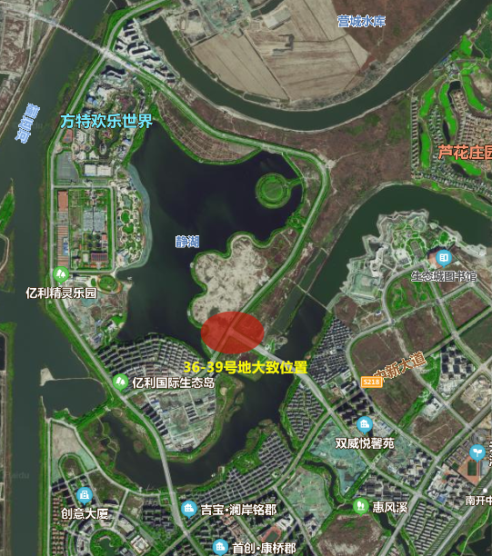 生态城又来10宗地涉及北部片区生态岛