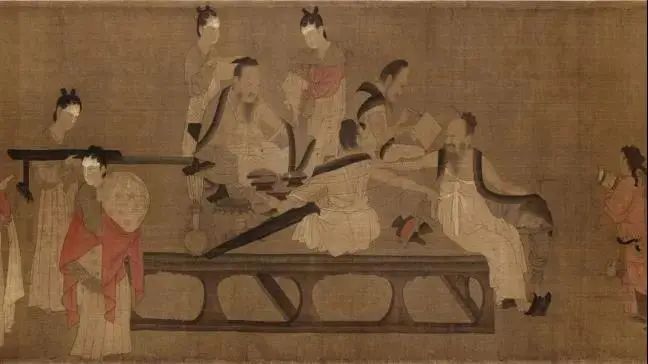 《北齐校书图》图释 《北齐校书图》图释