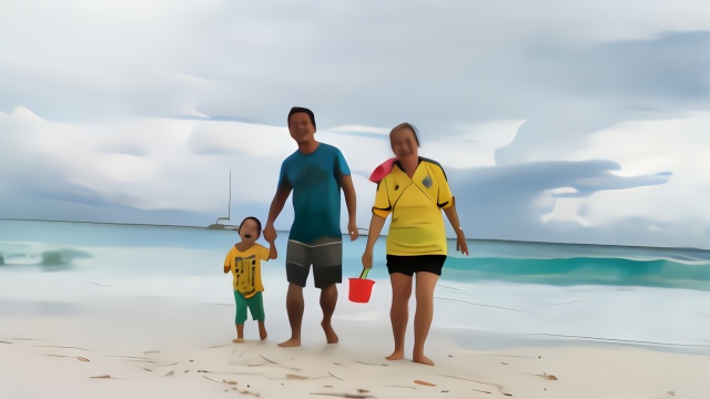 重庆一家人因疫情滞留塞舌尔3个月：每天享受沙滩大海