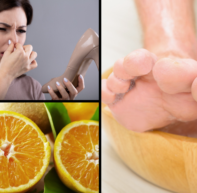 柑橘泡脚,不仅可以消除难闻的脚臭,还可以舒缓脚痛