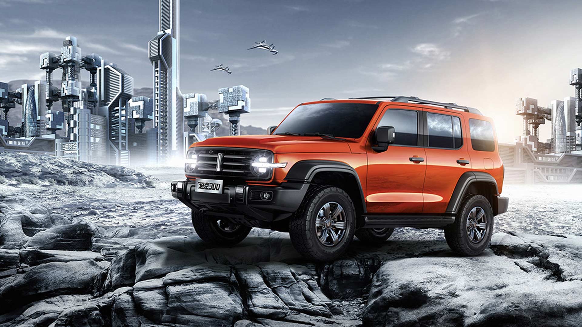 真正的国产越野神车,坦克300曝光,非承载式车身 三把锁_凤凰网汽车