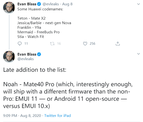第一次!Mate 40 Pro将预装EMUI 11、Mate 40只有EMUI 10