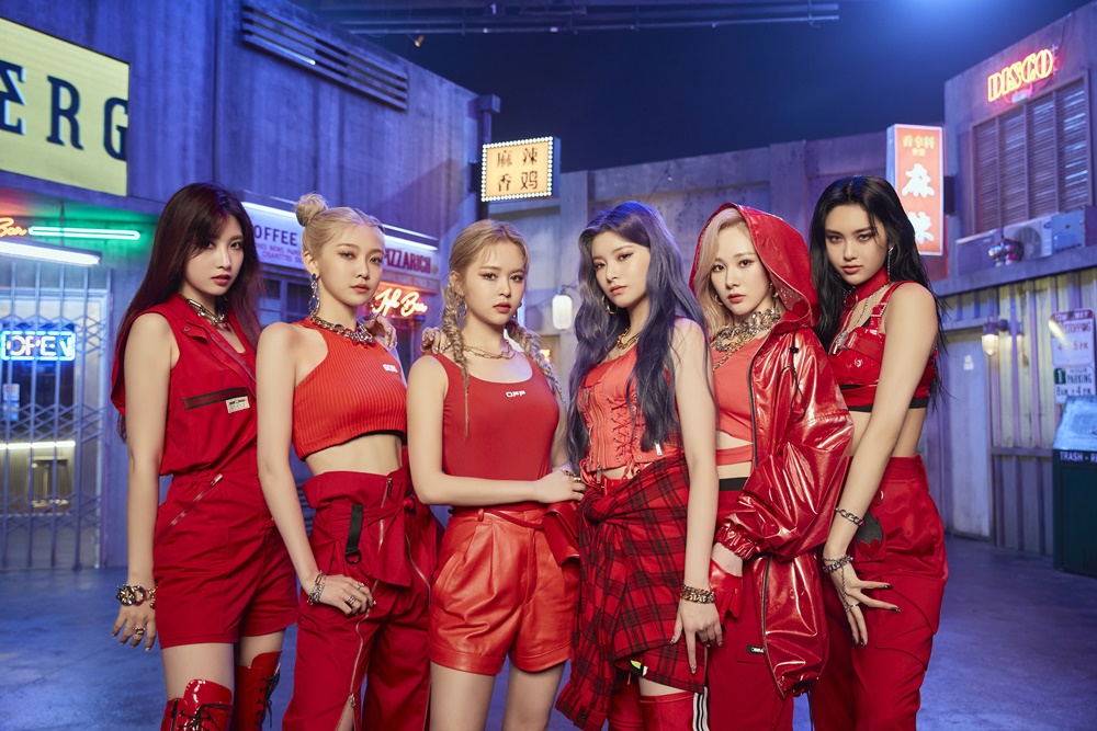 everglow新曲《la di da》mv点击量一天之内突破千万__凤凰网