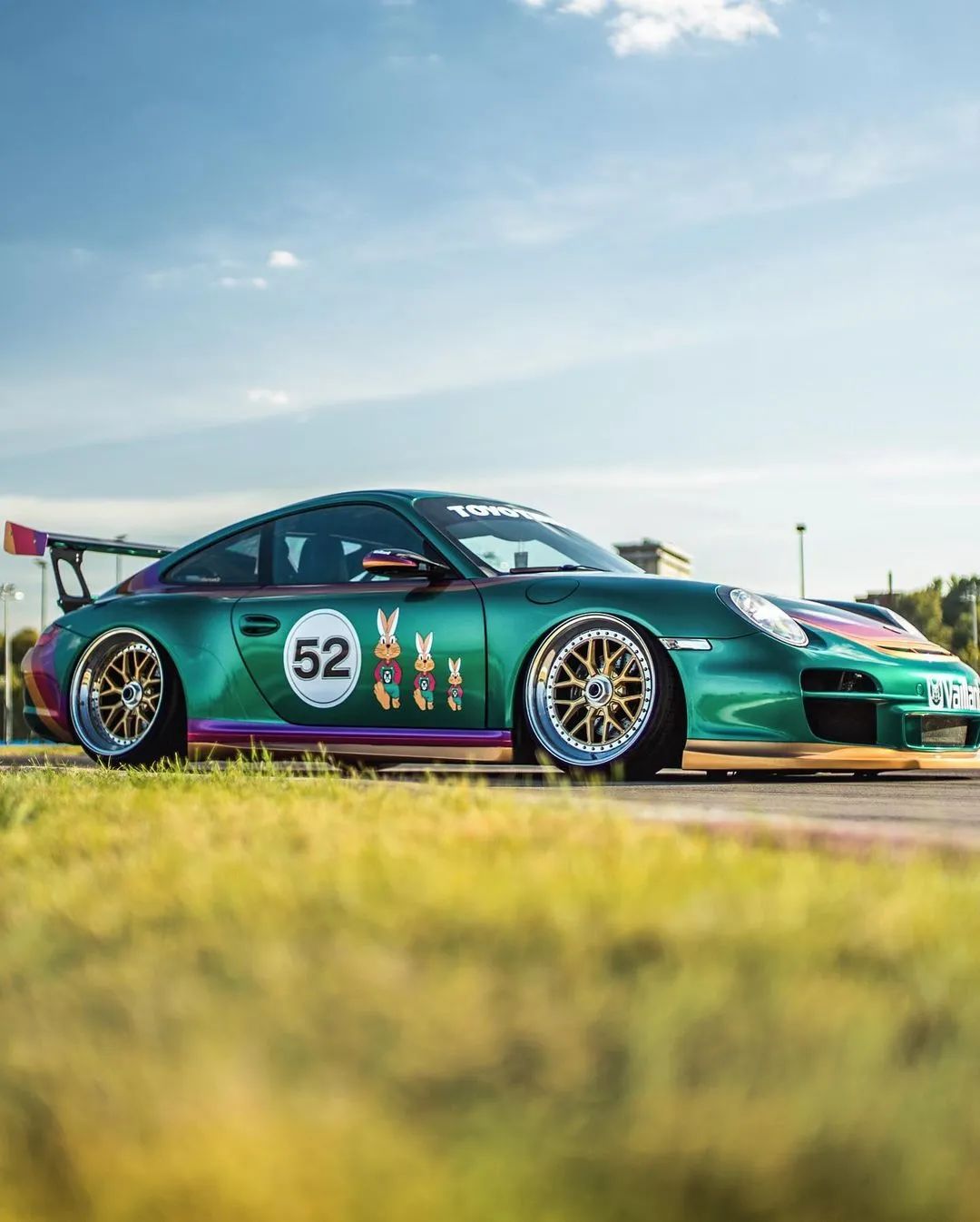 复刻70年代经典的保时捷涂装从一只野兔说起