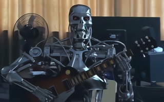 牛人发明：中国发明5G机器人，竟能独自弹吉他唱歌，厉害了