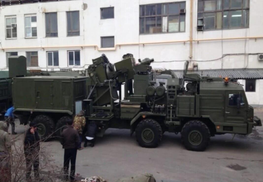 网络上流传的俄罗斯新型激光武器的照片