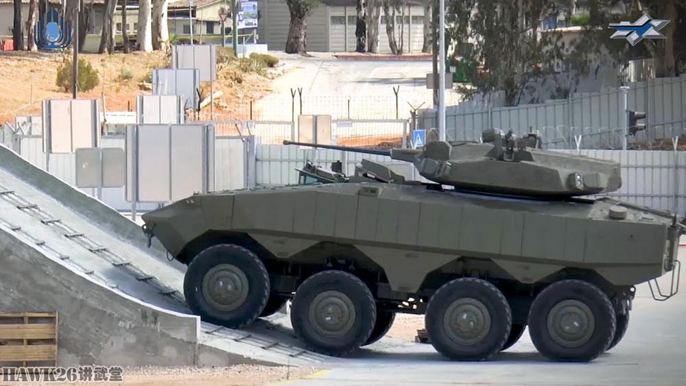 以色列量产“埃坦”8×8装甲车 配备主动防御系统_凤凰网