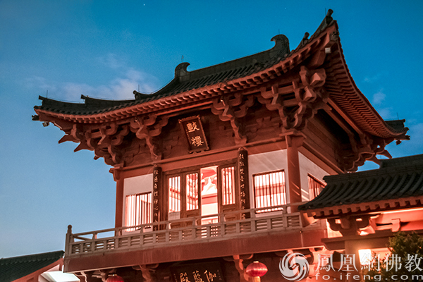 花都华严寺鼓楼(图片来源:凤凰网佛教 摄影:花都华严寺)