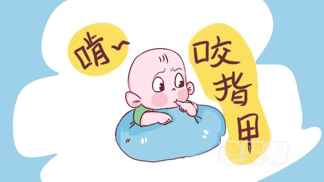 孩子咬指甲并不是无聊很可能是这种病在作怪家长别不在意