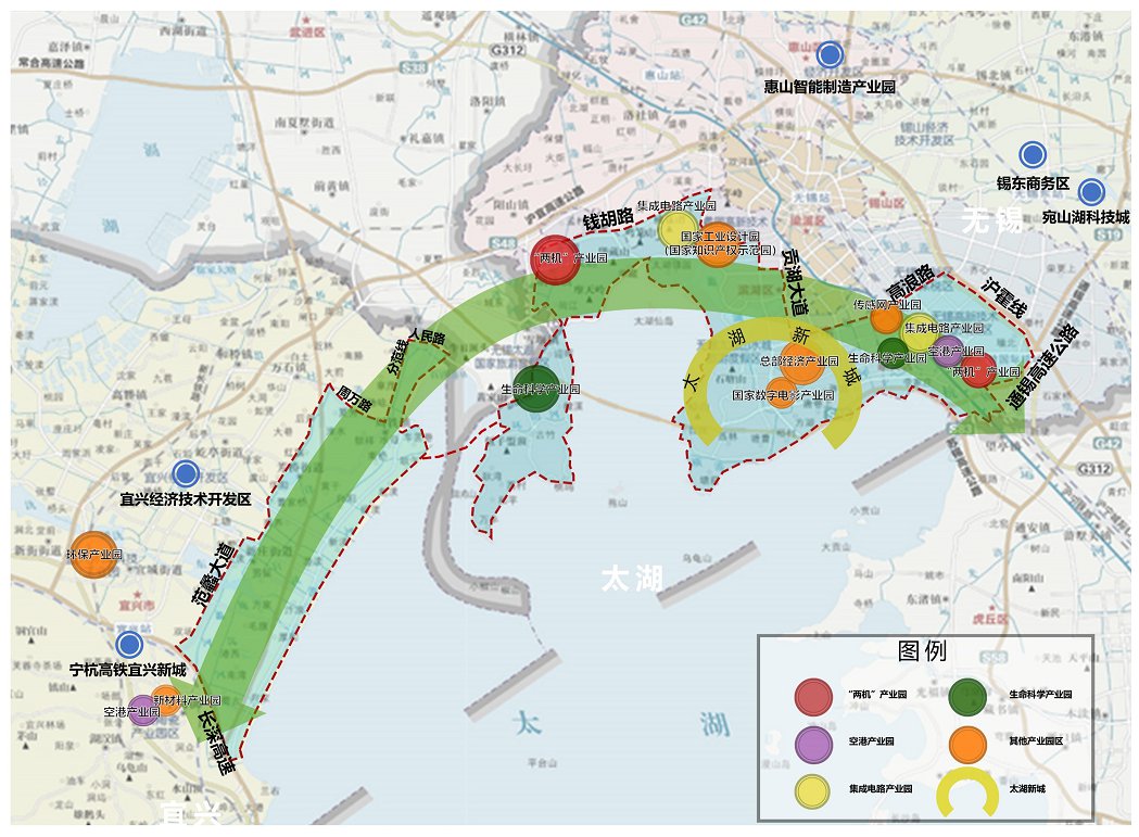 无锡太湖湾科技创新带.