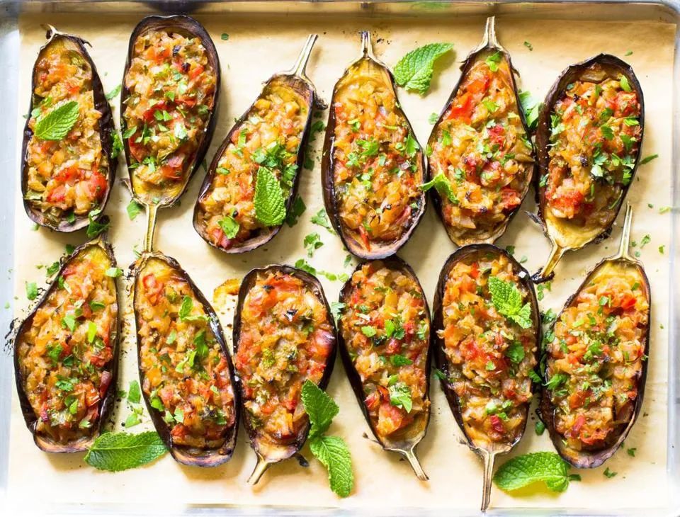 土耳其酿茄子turkish stuffed eggplant▲ 咖喱童话茄子 curried