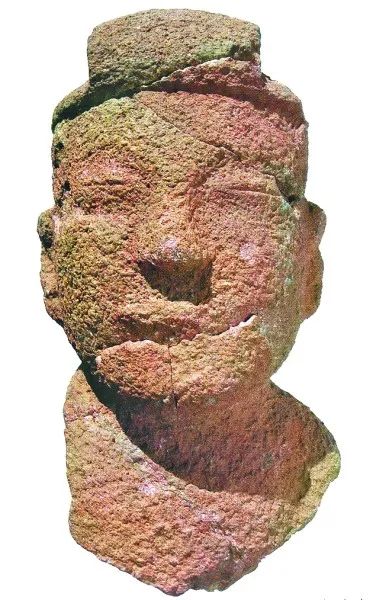 红山文化石人图片