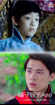 演过邓伦的小时候, 《因为遇见你》的小李云恺▼