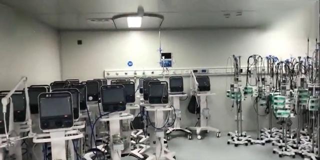雷神山ICU的呼吸机已经闲下来了