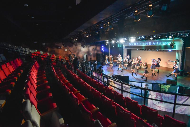 2020年3月7日晚,位于上海市虹口区星梦剧院内一场由演出团体s