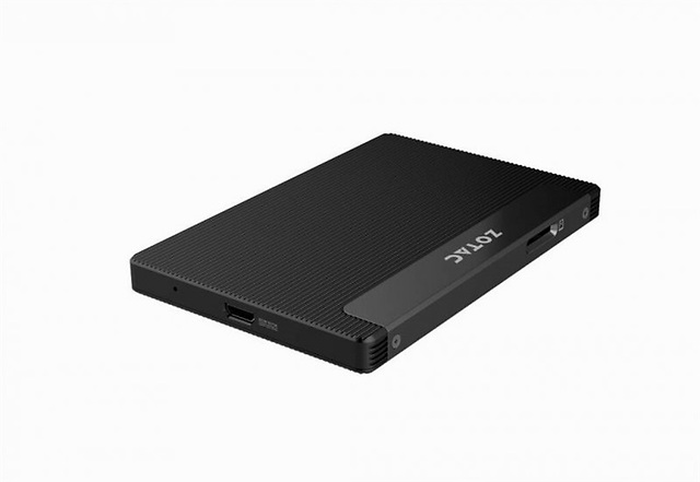 索泰推出卡片式pc zbox pi225:搭载赛扬n4000,约1900元