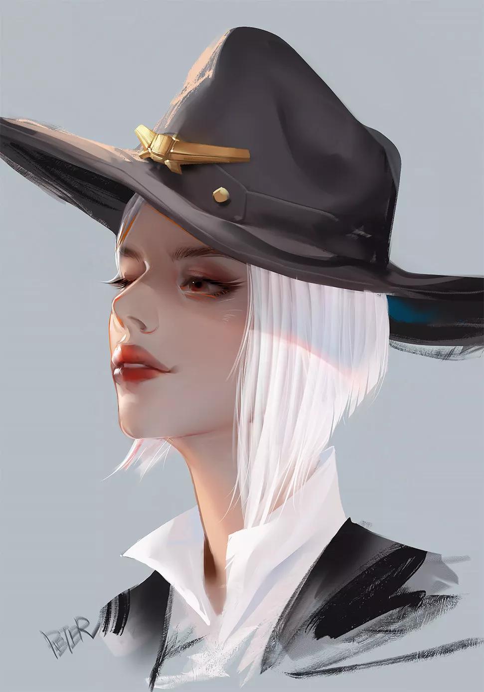 原画 | 守望先锋艾什同人原画合集__凤凰网